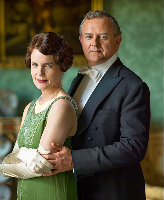 Downton Abbey Cora and Robert Grantham