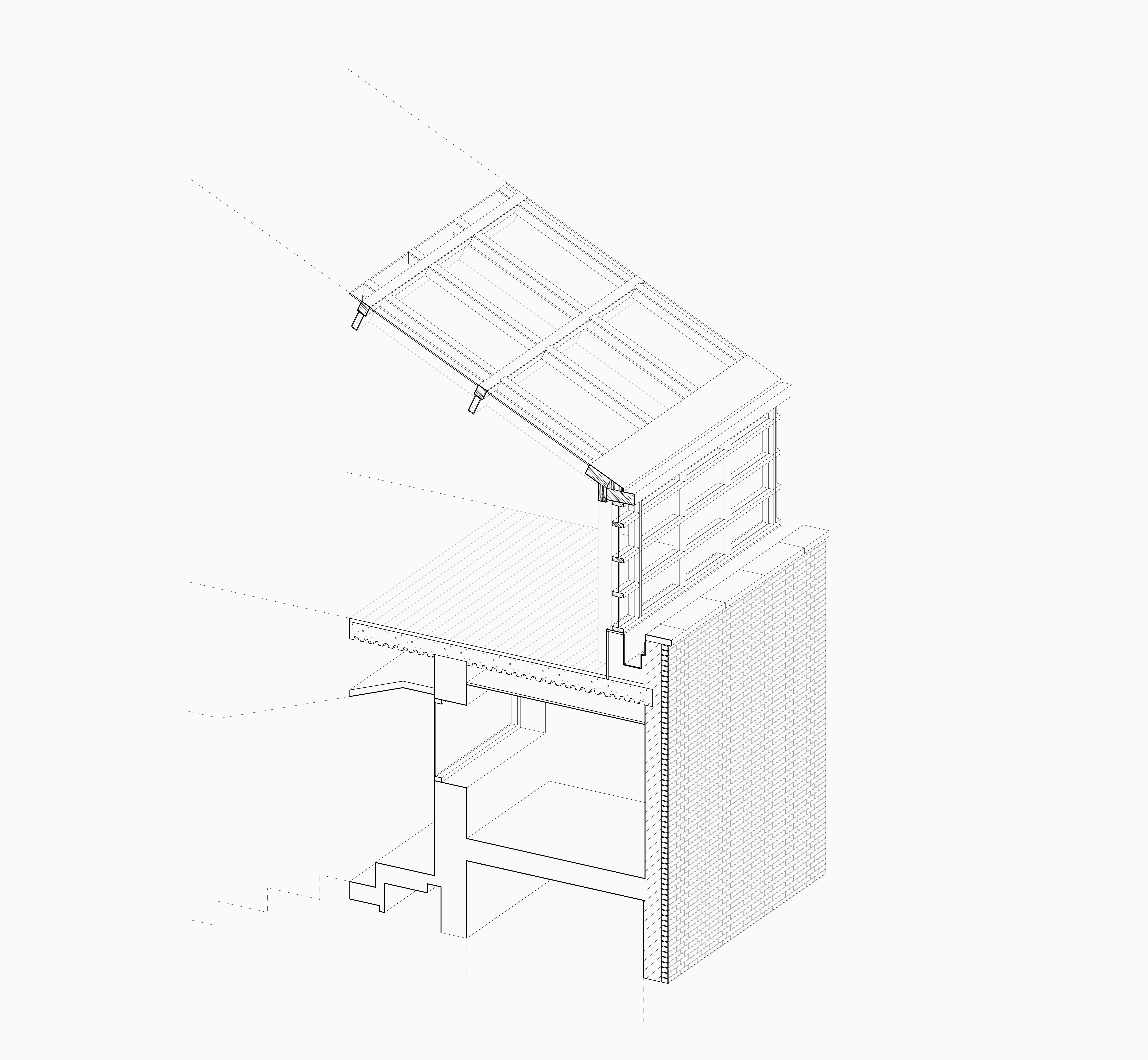 Exploded Isometric drawing Existing