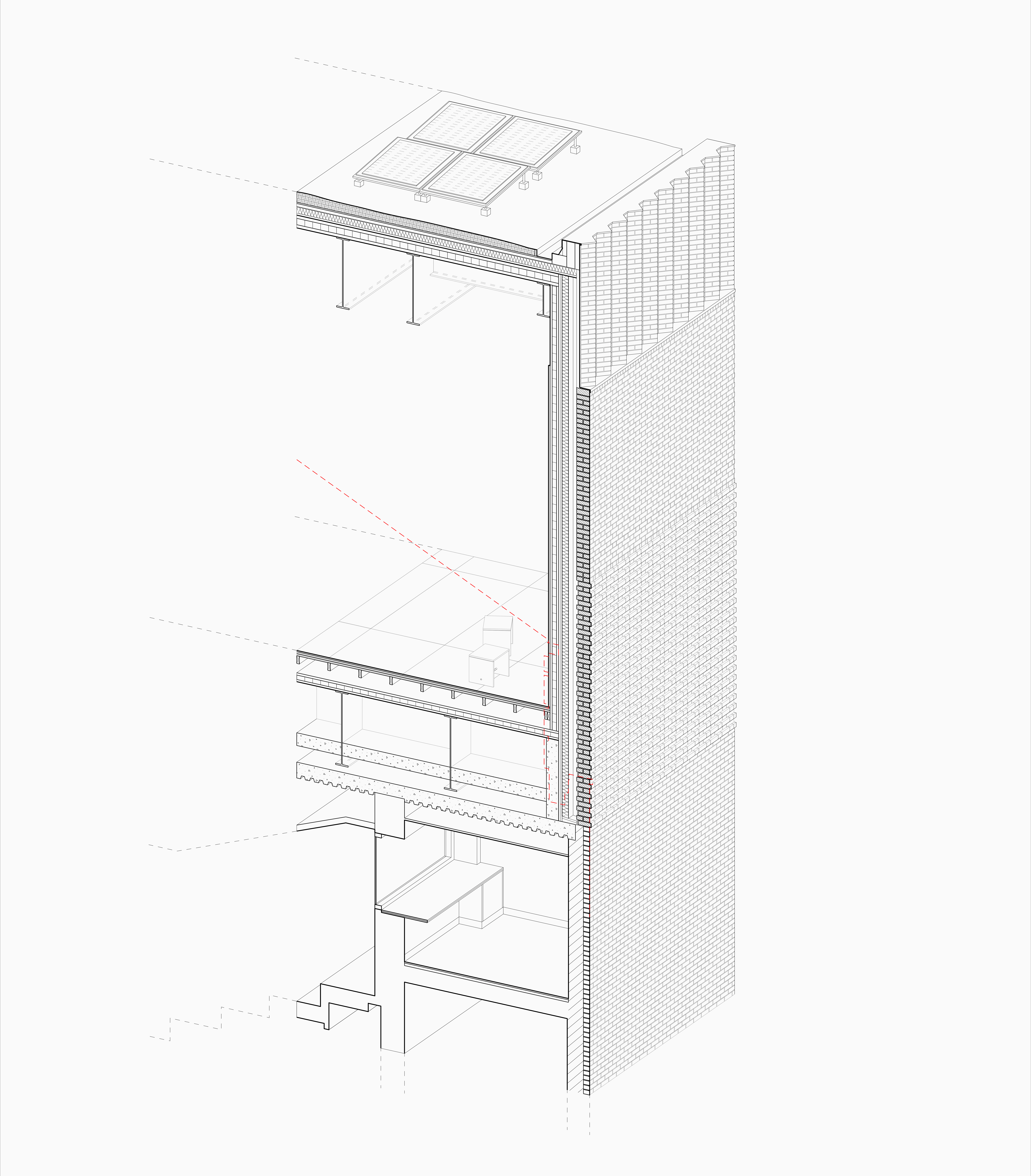 Exploded Isometric drawing Proposed