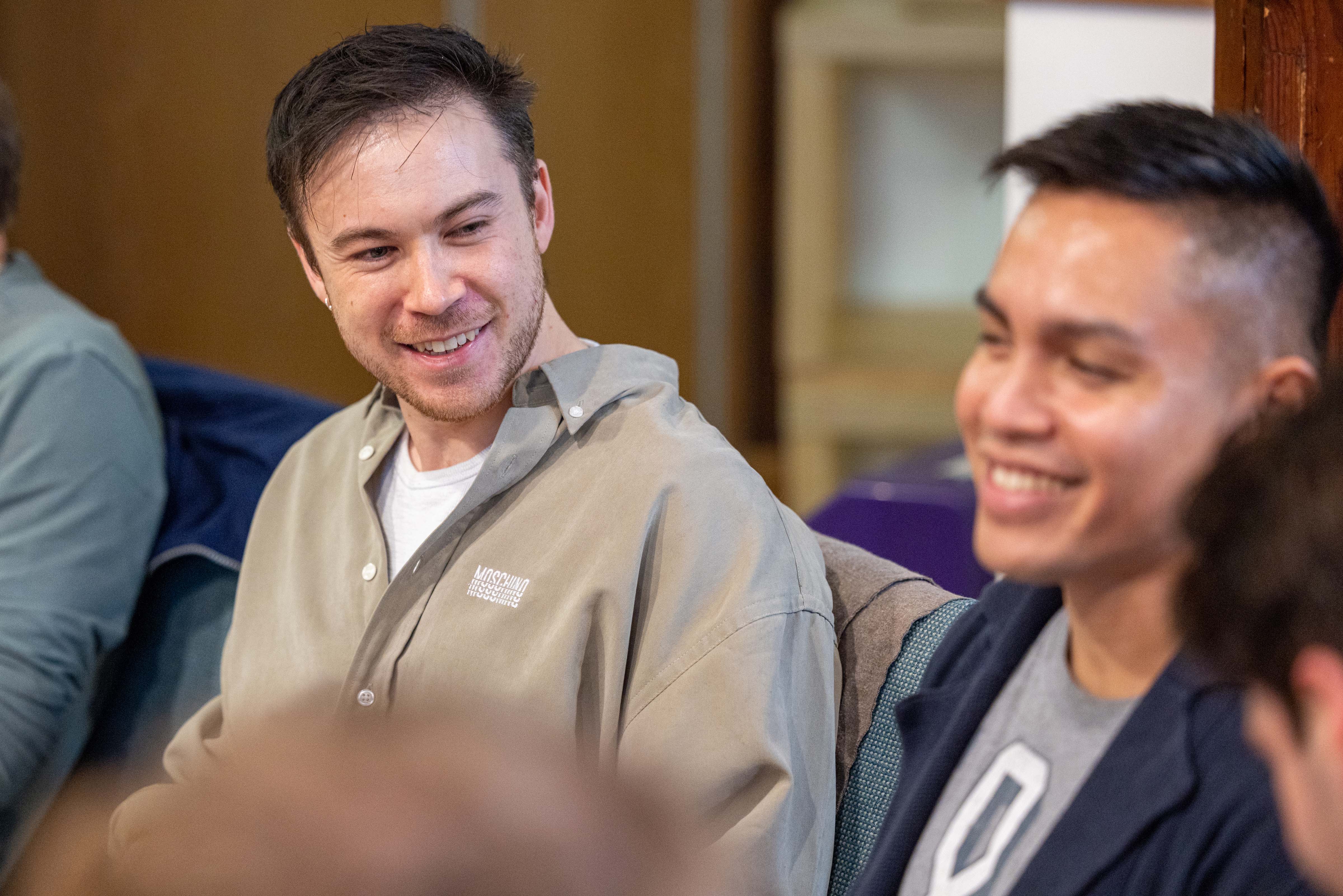 Carl Au (Aladdin) and Iroy Abesamis (Ensemble) © Martin Bond A Cambridge Diary