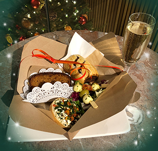 Christmas buffet box