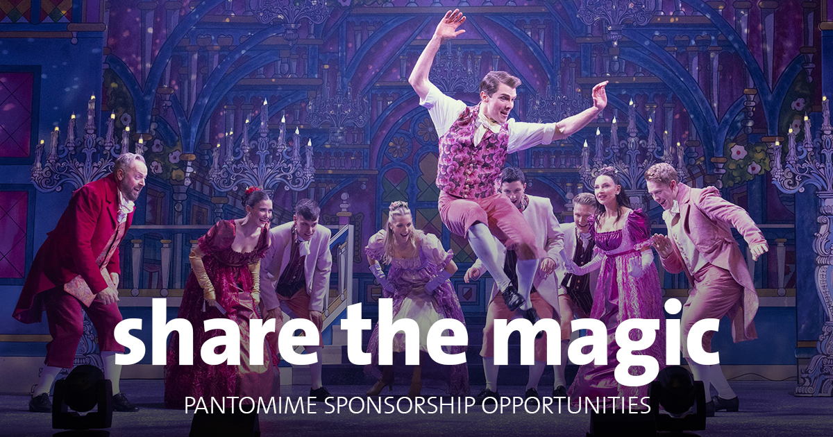 Support Us as a Headline Panto Sponsor