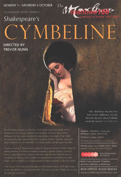 Trevor Nunn Cymbeline