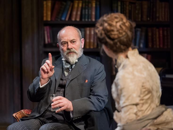 Keith Allen and Kara Tointon in Gaslight