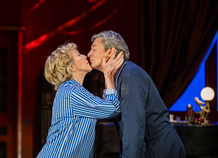 Patricia Hodge and Nigel Havers
