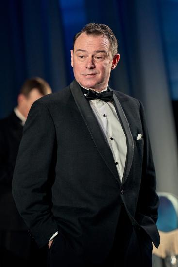 A man wearing a tuxedo