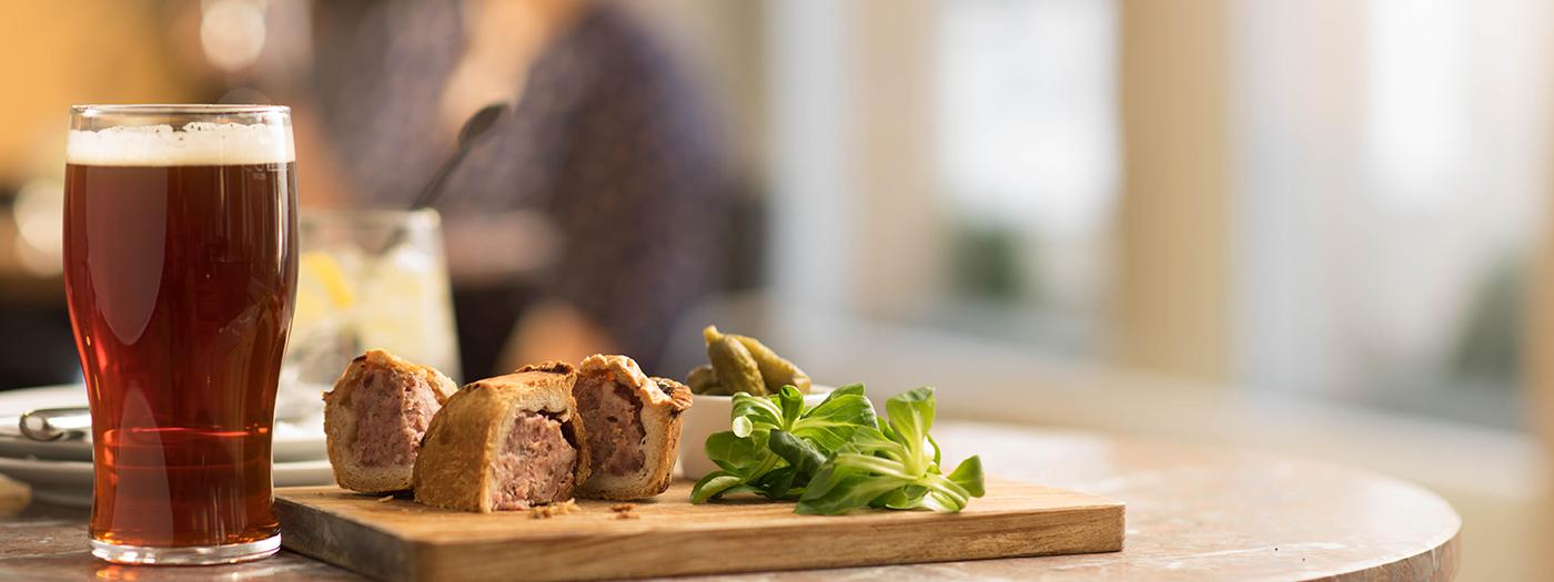 Pork Pie and Beer