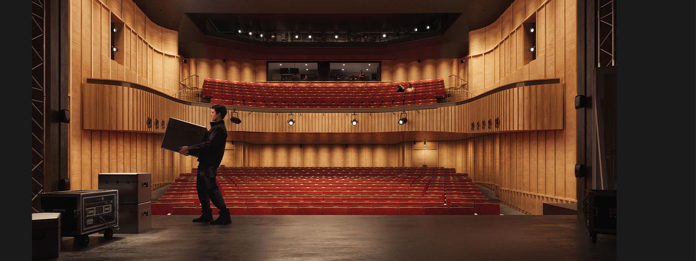 Our Redevelopment - new auditorium image