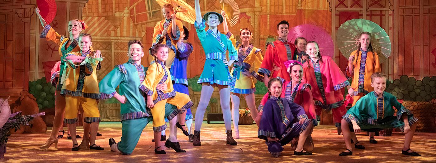 Panto young ensemble with company