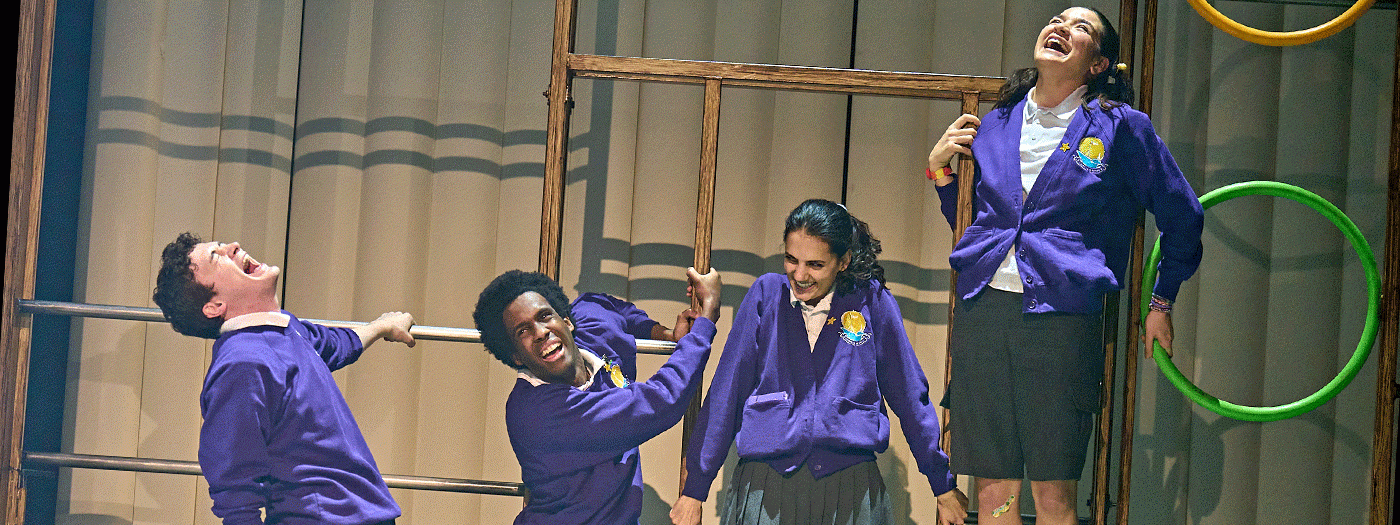 The Boy at the Back of the Class production shot