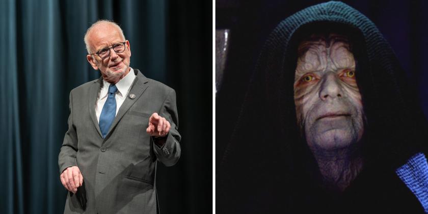 Ian McDiarmid and Emperor Palpatine