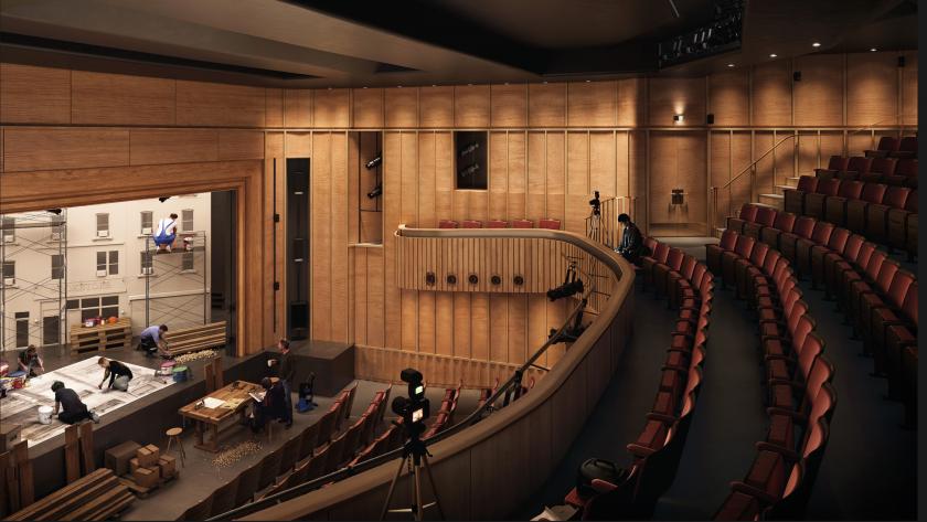 Architectural image of auditorium
