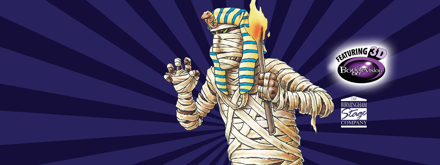 Creepy Mummy with a torch