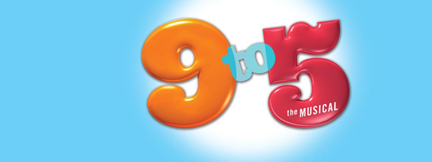 9 TO 5 bubble logo in orange and red