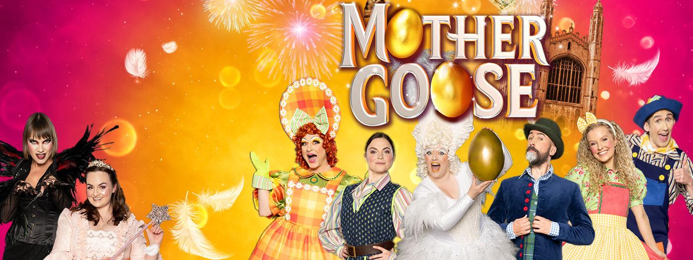 Mother Goose title with cast images