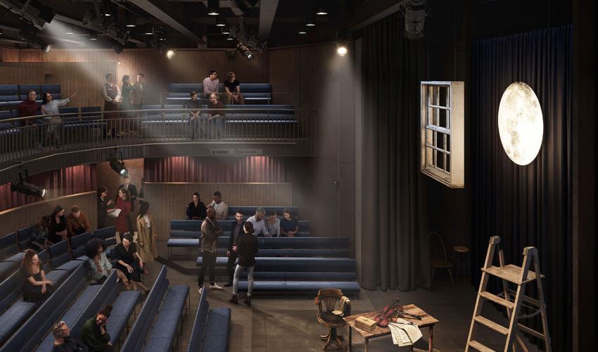 A rendered image of our second space
